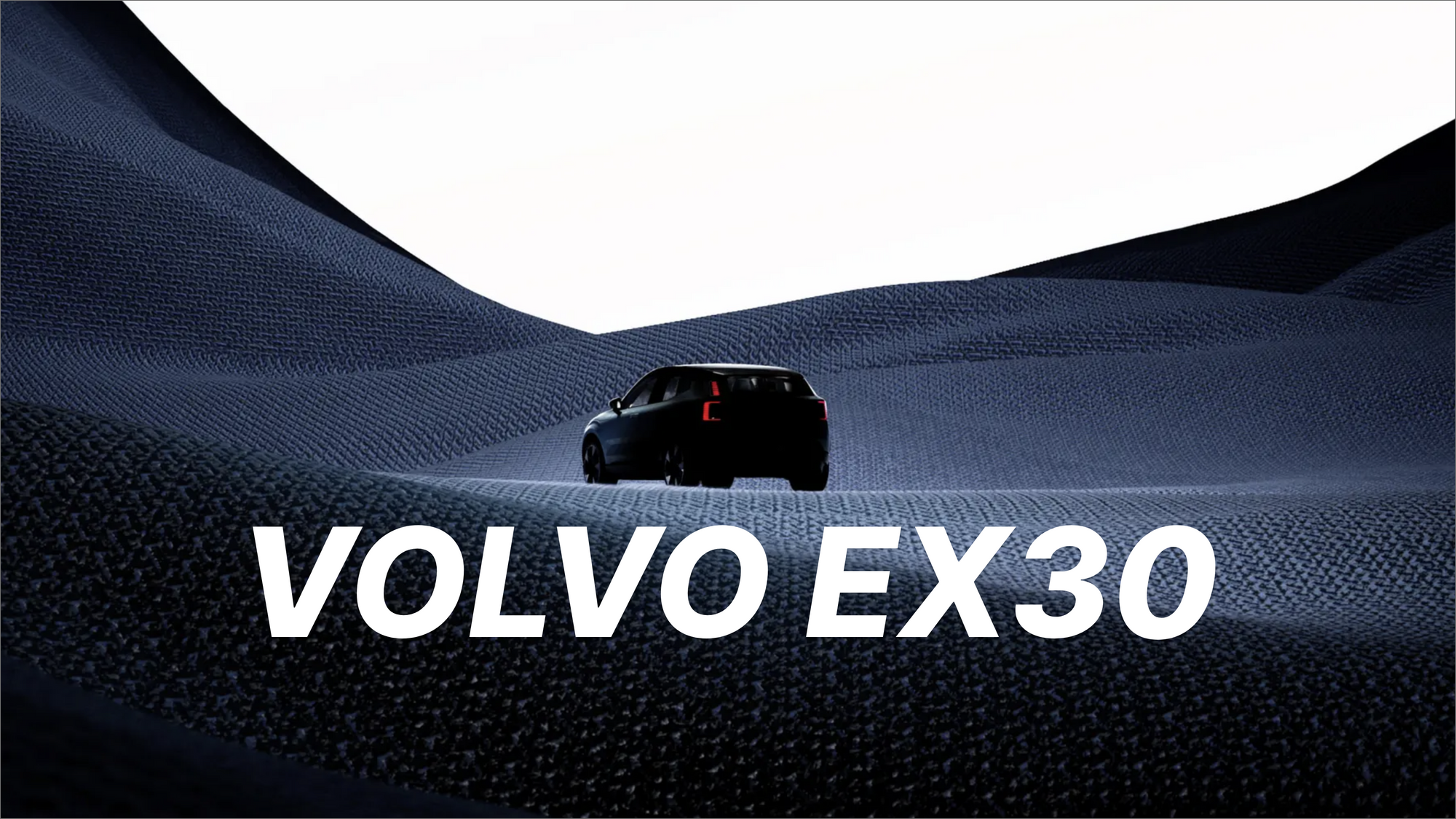 Volvo EX30: A Compact SUV With Big Electric Power Teaser!