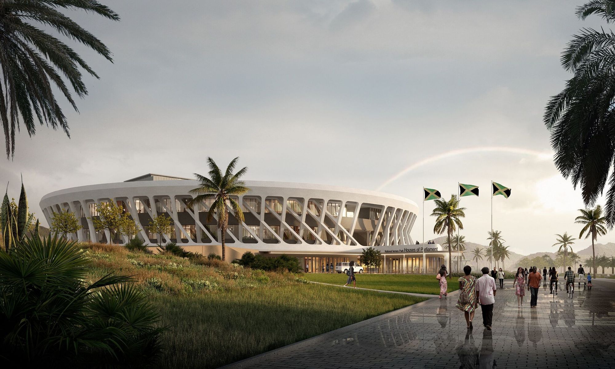 Jamaica New Houses of Parliament Concept Design