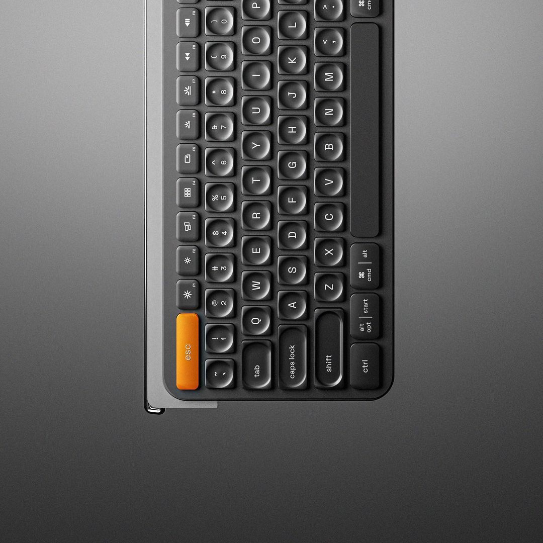 The Logitech Futuristic Arcade keyboard Concept by Bloc Design Concept