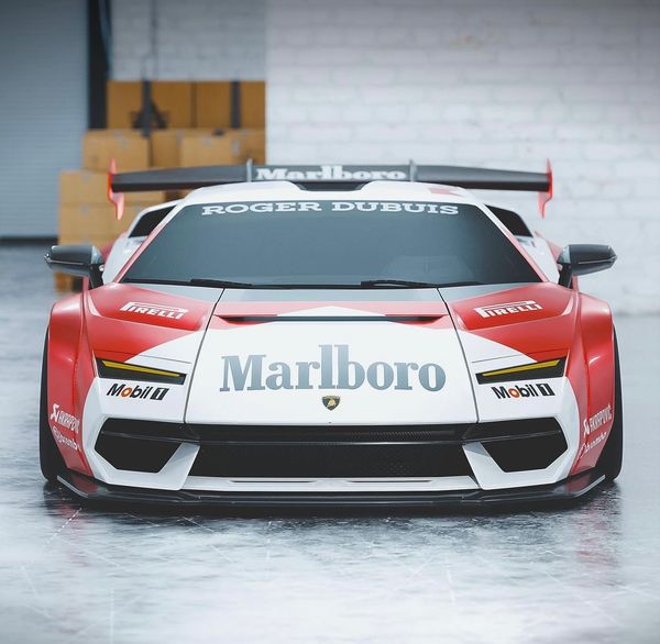 Lamborghini Countach Marlboro Livery