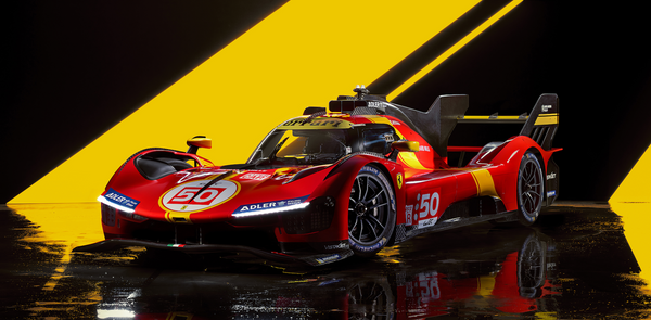 Ferrari New 499P Hyper Race Car - Endurance Racing Le Mans