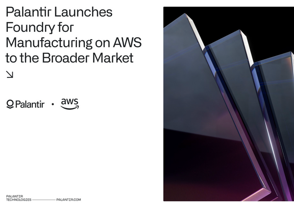 Palantir's Foundry for Manufacturing on AWS: A Game-Changer for the Industry